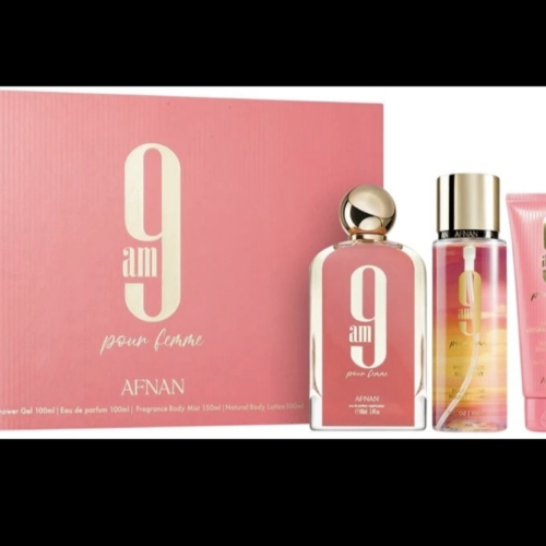 9 am pour femme estuche regalo de lujo