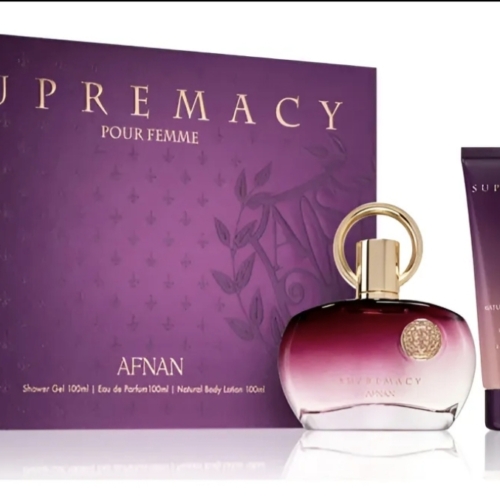 Supremacy Purple Set regalo Lujo- Afnan