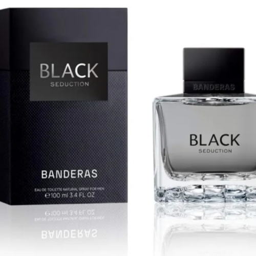 Seduction in black- Antonio Banderas