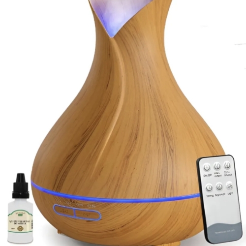 Florero madera - Humidificador (SIN FILTRO)